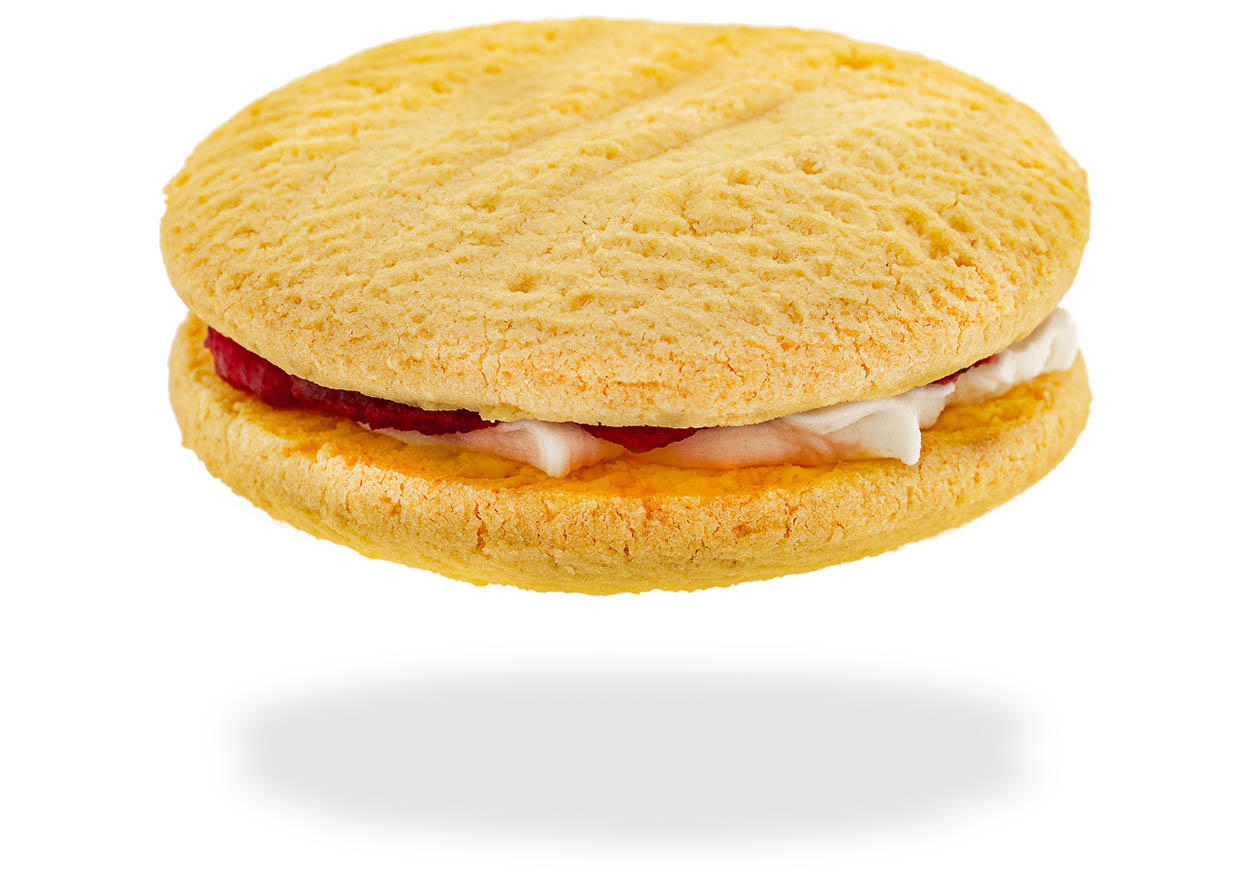 Raspberry and Cream Yoyo - Gluten Free